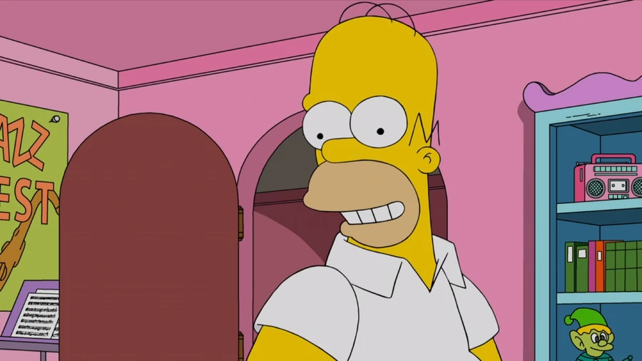 Homer Simpson character artwork