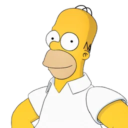 Homer Simpson cover art