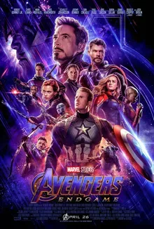 Avengers: Endgame cover art