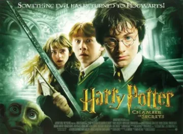 Harry Potter and the Chamber of Secrets cover art