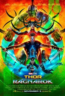 Thor: Ragnarok cover art