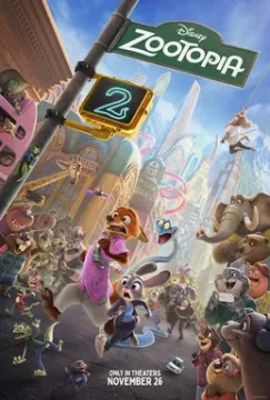 Zootopia 2 cover art