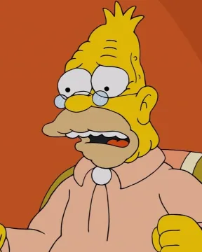 Abraham Simpson cover art