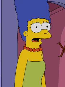 Marge Simpson cover art