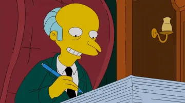 Montgomery Burns cover art