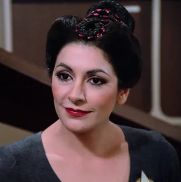 Deanna Troi cover art