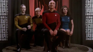 Encounter at Farpoint, Part I cover art
