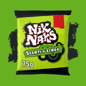 Nik Naks Scampi 'n' Lemon cover art